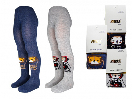 Колготки с рисунком для мальчика  ARTI